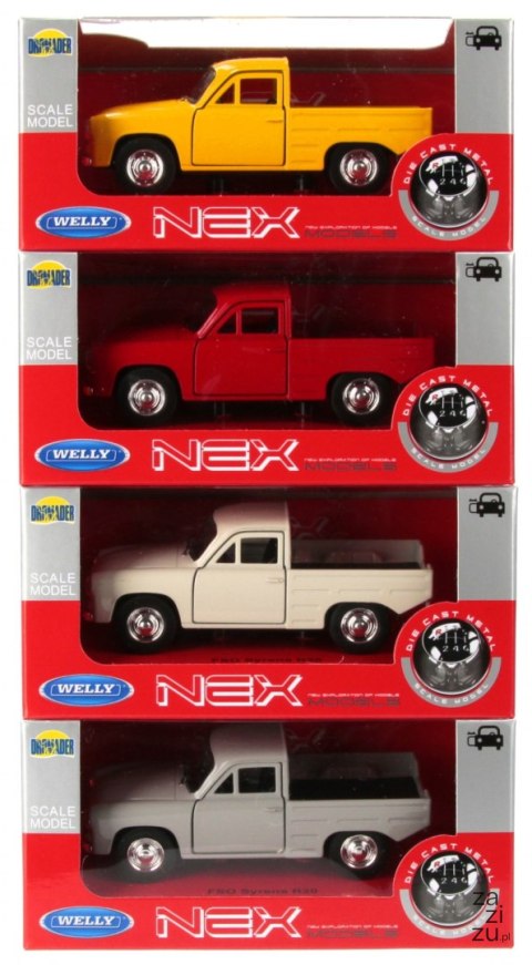 Auto metalowe WELLY 1:34 PRL FSO Syrena R20 Auto metalowe WELLY 1:34 PRL FSO Syrena R20