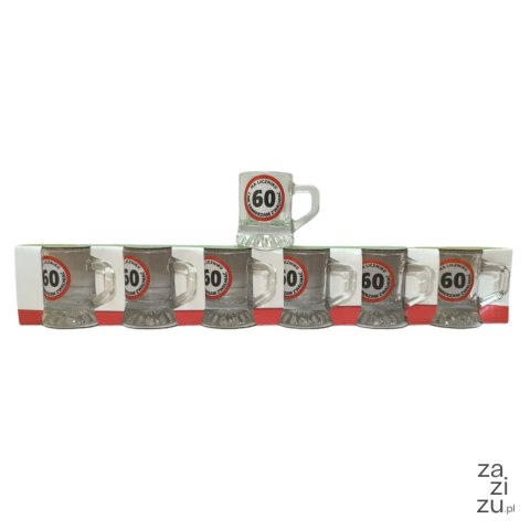 Kieliszek kufelek 6szt. 60-tka 25ml Kieliszek kufelek 6szt. 60-tka 25ml
