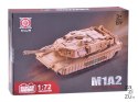 Klocki Abrams M1A2 Amerykański Czołg zbuduj Czołg 1:72 ZA5024