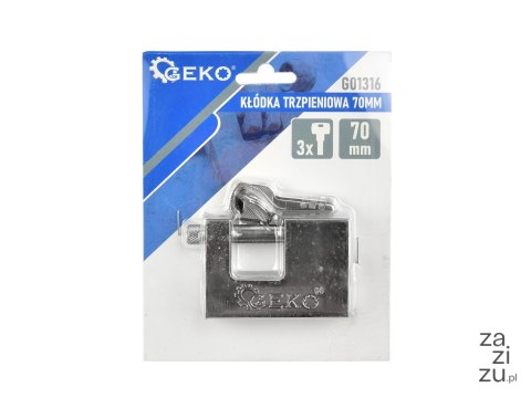 Kłódka trzpieniowa 70mm G01316 Kłódka trzpieniowa 70mm G01316