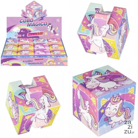 Kostka magiczna układanka JEDNOROŻEC A-1148 Kostka magiczna układanka JEDNOROŻEC A-1148