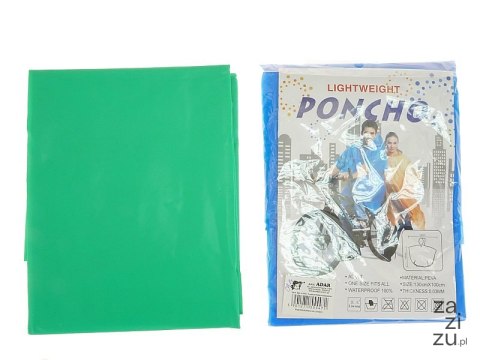 Płaszcz przeciwdeszczowy poncho 130 x 100cm Płaszcz przeciwdeszczowy poncho 130 x 100cm