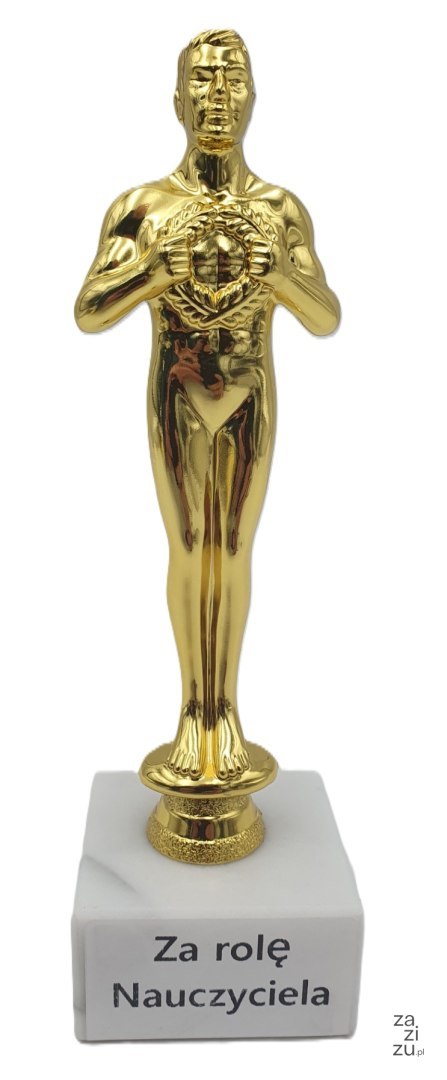 Statuetka 'Za rolę Nauczyciela' Statuetka 'Za rolę Nauczyciela'