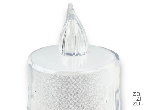 Świeczka led / wkład do zniczy 12cm - mix wzorów 690107 Świeczka led / wkład do zniczy 12cm - mix wzorów 690107