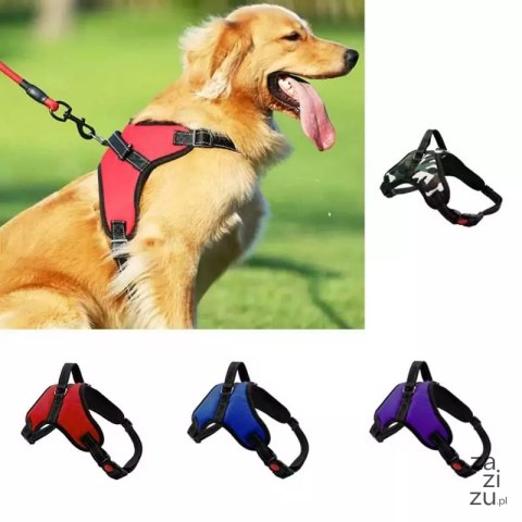 Szelki dla zwierząt mocne dla psa bezuciskowe lekkie S 45-55 cm XJ4410 Szelki dla zwierząt mocne dla psa bezuciskowe lekkie S 45-55 cm XJ4410
