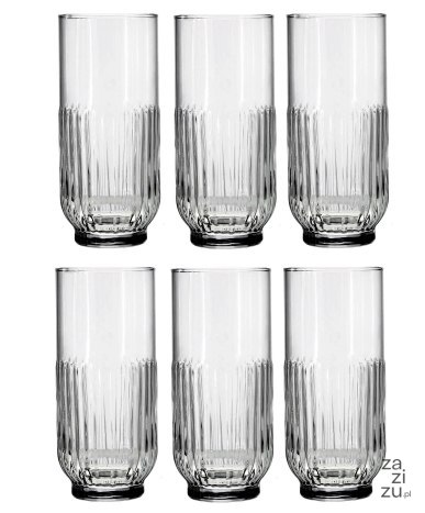 Szklanki wysokie LAV TOKIO 6 szt. 395 ml Szklanki wysokie LAV TOKIO 6 szt. 395 ml