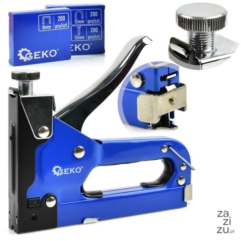 Zszywacz 3w1 + komplet zszywek 600szt. G01332 Zszywacz 3w1 + komplet zszywek 600szt. G01332