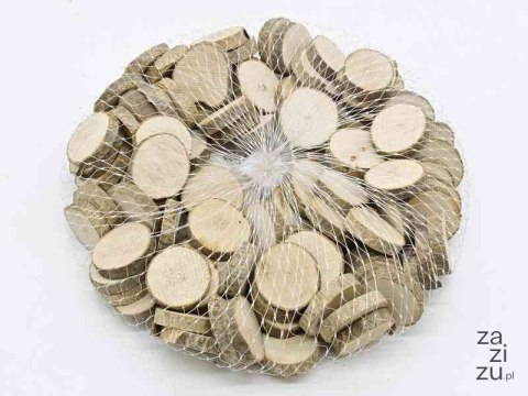 Dekoracje drewniane krążki w worku TG75703 Dekoracje drewniane krążki w worku TG75703
