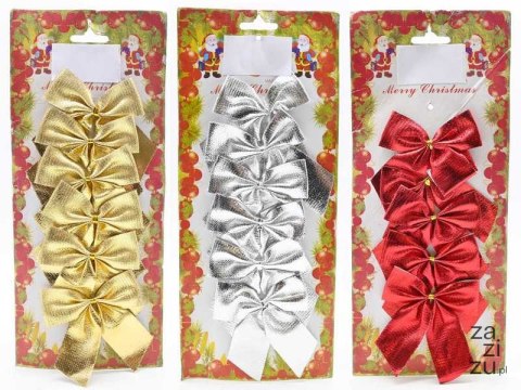 Kokardki ozdobne 6szt mix TG59776-MIX Kokardki ozdobne 6szt mix TG59776-MIX