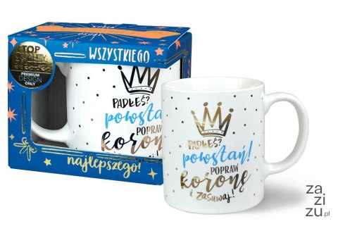 Kubek Premium Padłeś? Powstań! Q 727 Kubek Premium Padłeś? Powstań! Q 727