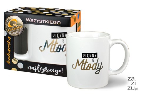 Kubek premium Piękny i młody Q 722 Kubek premium Piękny i młody Q 722