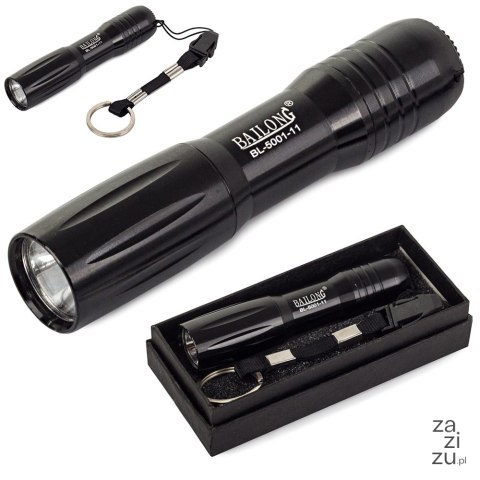 Latarka taktyczna mini dioda led brelok na baterie 08022 Latarka taktyczna mini dioda led brelok na baterie 08022