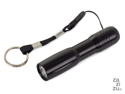 Latarka taktyczna mini dioda led brelok na baterie 08022 Latarka taktyczna mini dioda led brelok na baterie 08022
