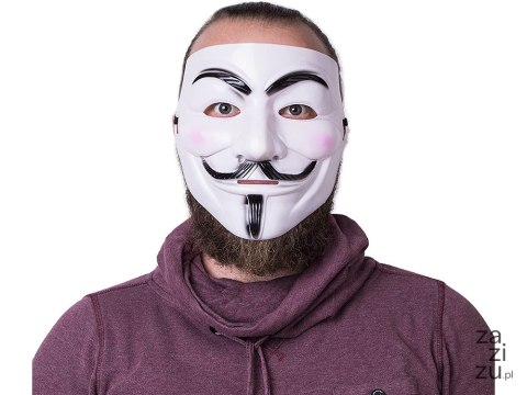 Maska anonymous vendetta acta protest halloween Maska anonymous vendetta acta protest halloween