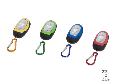 Mini latarka brelok 3 led lampka magnes do plecaka 14259 Mini latarka brelok 3 led lampka magnes do plecaka 14259