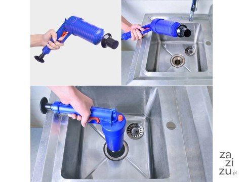 Pistolet do udrażniania rur przepychacz wc kret Pistolet do udrażniania rur przepychacz wc kret