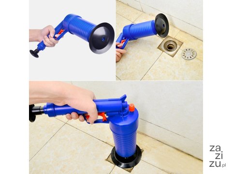 Pistolet do udrażniania rur przepychacz wc kret Pistolet do udrażniania rur przepychacz wc kret