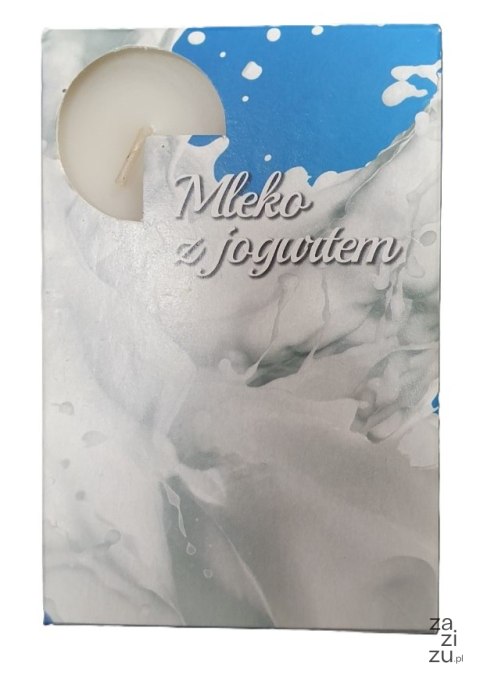 Podgrzewacz zapachowy 6szt. tea light MLEKO Z JOGURTEM Podgrzewacz zapachowy 6szt. tea light MLEKO Z JOGURTEM