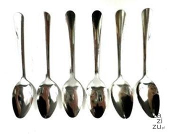 Sztućce srebrne cena za kpl.6szt łyżeczka do herbaty kawy 14cm Sztućce srebrne cena za kpl.6szt łyżeczka do herbaty kawy 14cm