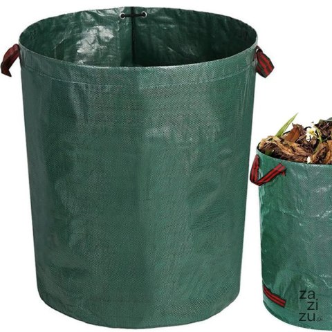 Worek ogrodowy torba ogrodowa pojemnik kosz na liście trawę 120l mocny duży Worek ogrodowy torba ogrodowa pojemnik kosz na liście trawę 120l mocny duży