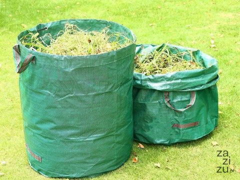 Worek ogrodowy torba ogrodowa pojemnik kosz na liście trawę 120l mocny duży Worek ogrodowy torba ogrodowa pojemnik kosz na liście trawę 120l mocny duży