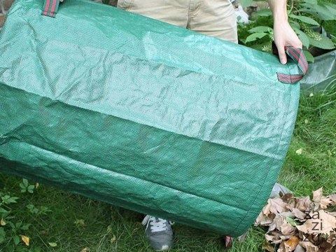 Worek ogrodowy torba ogrodowa pojemnik kosz na liście trawę 120l mocny duży Worek ogrodowy torba ogrodowa pojemnik kosz na liście trawę 120l mocny duży