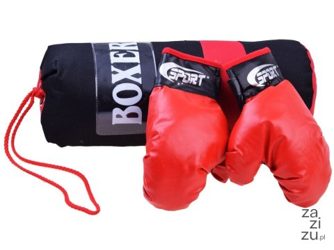 Boks zestaw bokserski rękawice + worek SP0565 Boks zestaw bokserski rękawice + worek SP0565