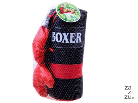 Boks zestaw bokserski rękawice + worek SP0565 Boks zestaw bokserski rękawice + worek SP0565