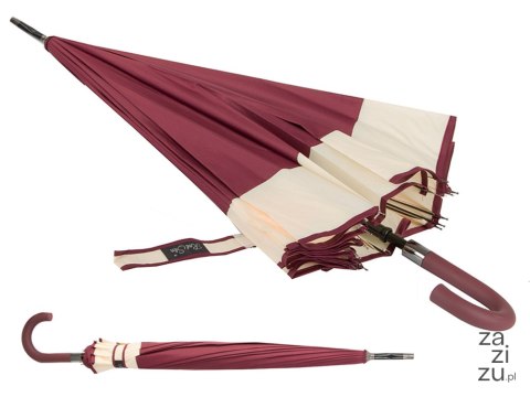 Elegancki duży parasol rządowy mocny xxl antypoślizgowa rączka automatyczny CZERWONY Elegancki duży parasol rządowy mocny xxl antypoślizgowa rączka automatyczny CZERWONY