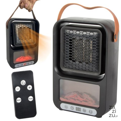 Faerlka termowentylator grzejnik elektryczny termostat 500w kominek mocny 24475 Faerlka termowentylator grzejnik elektryczny termostat 500w kominek mocny 24475