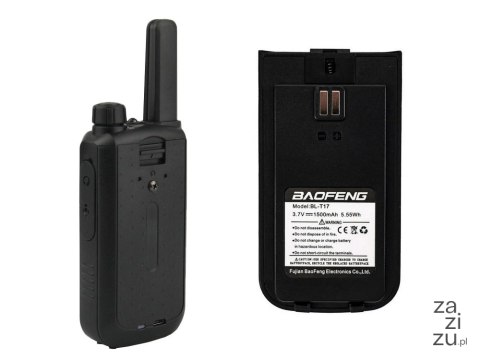 Krótkofalówki walkie talkie baofeng bf-t17 radiotelefon zestaw latarka 2szt Krótkofalówki walkie talkie baofeng bf-t17 radiotelefon zestaw latarka 2szt