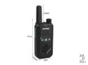 Krótkofalówki walkie talkie baofeng bf-t17 radiotelefon zestaw latarka 2szt