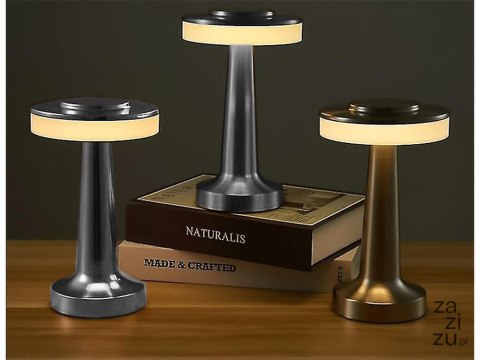 Lampka nocna stołowa dotykowa lampa 3 stopniowa do sypialni bezprzewodowa producenta 12309_S Lampka nocna stołowa dotykowa lampa 3 stopniowa do sypialni bezprzewodowa producenta 12309_S
