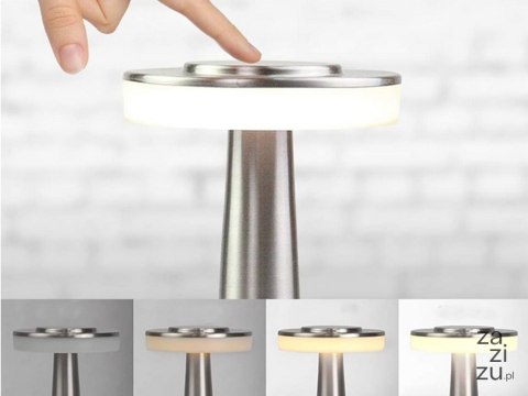 Lampka nocna stołowa dotykowa lampa 3 stopniowa do sypialni bezprzewodowa producenta 12309_S Lampka nocna stołowa dotykowa lampa 3 stopniowa do sypialni bezprzewodowa producenta 12309_S