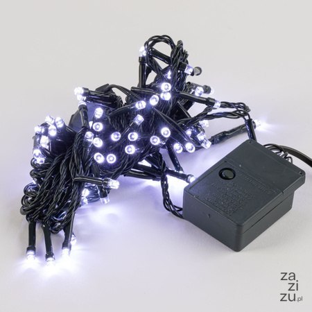 Lampki choinkowe biały zimny 100 led L-158 B Lampki choinkowe biały zimny 100 led L-158 B