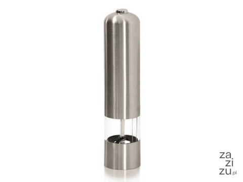 Młynek elektryczny do pieprzu inox 07014 Młynek elektryczny do pieprzu inox 07014