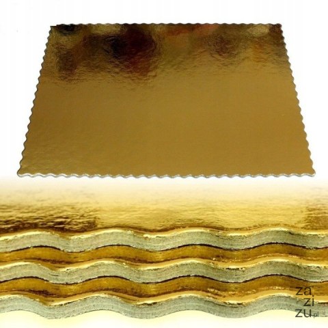 Podkładka pod tort 30 x 40 cm gruba karbowana 2000 g 1 szt. 8795 Podkładka pod tort 30 x 40 cm gruba karbowana 2000 g 1 szt. 8795