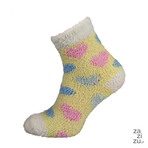Skarpeta cosy bukla serca mix 35-38/39-42 Skarpeta cosy bukla serca mix 35-38/39-42