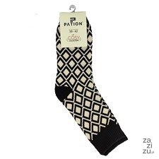 Skarpeta cosy czarna wzorowana mix 35-38 / 39-42 Skarpeta cosy czarna wzorowana mix 35-38 / 39-42