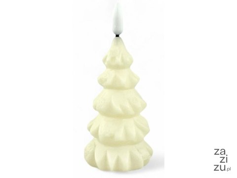 Świeczka led choinka imitacja wosku - 12cm 7309 Świeczka led choinka imitacja wosku - 12cm 7309
