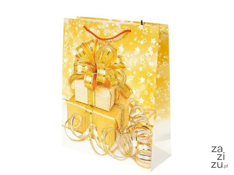 Torba prezentowa 12szt. z motywem świątecznym,32 x 26 x 10cm Torba prezentowa 12szt. z motywem świątecznym,32 x 26 x 10cm