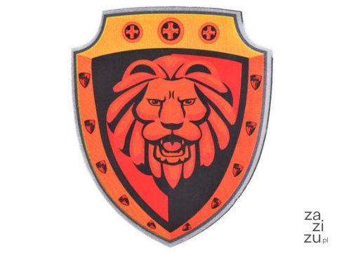 Zestaw dla rycerza piankowa tarcza miecz piankowy godło lew ZA5316 Zestaw dla rycerza piankowa tarcza miecz piankowy godło lew ZA5316