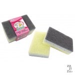 Zmywak, gąbka do czyszczenia naczyń 12,5 x 8 x 1,5 cm kpl 2 szt YH-005 ZMC-103 Zmywak, gąbka do czyszczenia naczyń 12,5 x 8 x 1,5 cm kpl 2 szt YH-005 ZMC-103