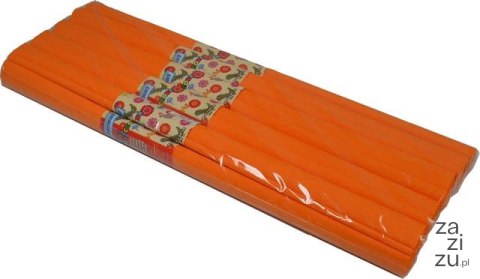 Bibuła 10szt. POMARAŃCZOWA 200x50 | nr 05 Bibuła 10szt. POMARAŃCZOWA 200x50 | nr 05