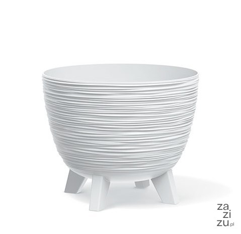 Donica Furu biały 23,6cm Donica Furu biały 23,6cm