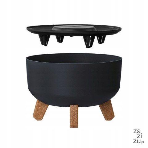 Doniczka Gracia Low antracytowy | DGRL240L Doniczka Gracia Low antracytowy | DGRL240L