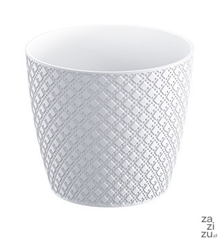 Doniczka Orient 13x11cm biała | DOR130 Doniczka Orient 13x11cm biała | DOR130