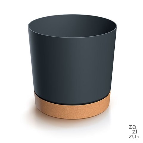 Doniczka TUBO PM 14,8cm - antracytowy Doniczka TUBO PM 14,8cm - antracytowy
