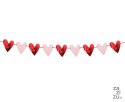 Girlanda papierowa serca 200 cm PF-GPSB