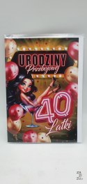 Karnet XL URODZINY PRZEBOJOWEJ 40-STKI KXL-196